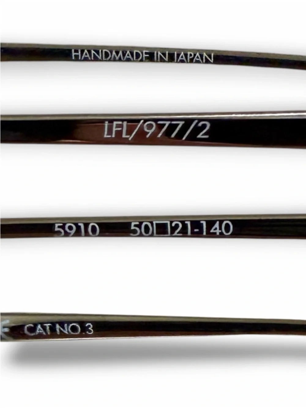 Linda Farrow Dante LFL977 Sunglasses 22K White Gold Aviator NIB Full Set